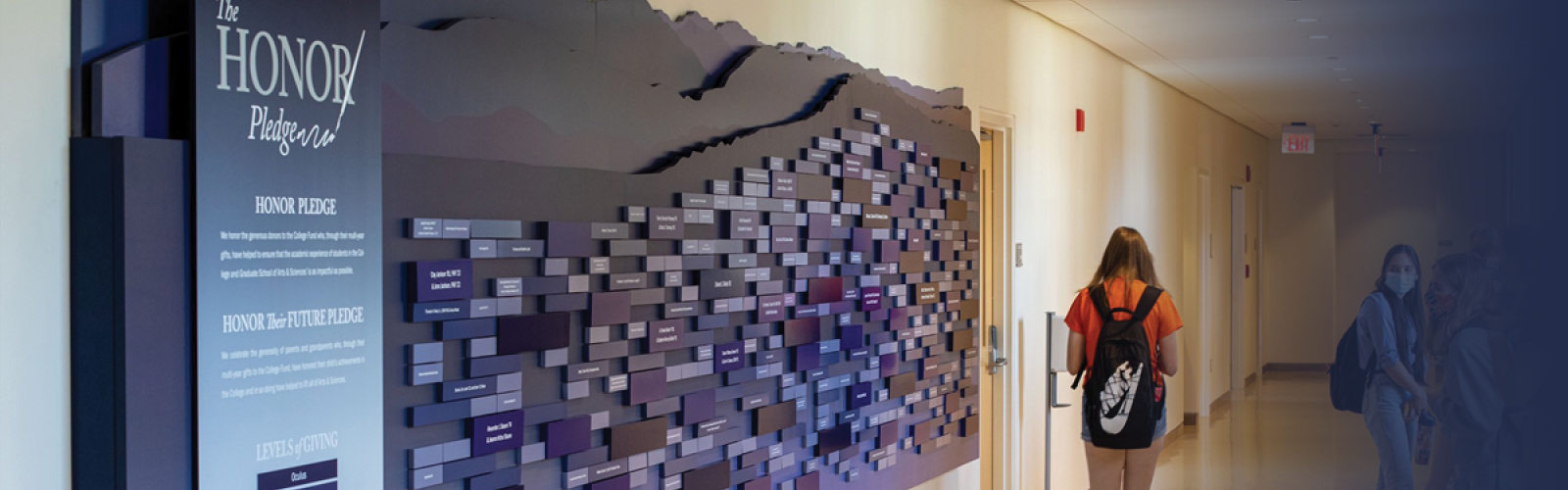 Honor Pledge Wall