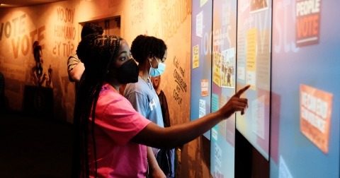 The Charlottesville Civil Rights Tour visits the National Memorial for Peace and Justice in Montgomery, Alabama, the first memorial in the United States dedicated to the legacy of enslaved Black people, lynching victims and African Americans harmed by rac